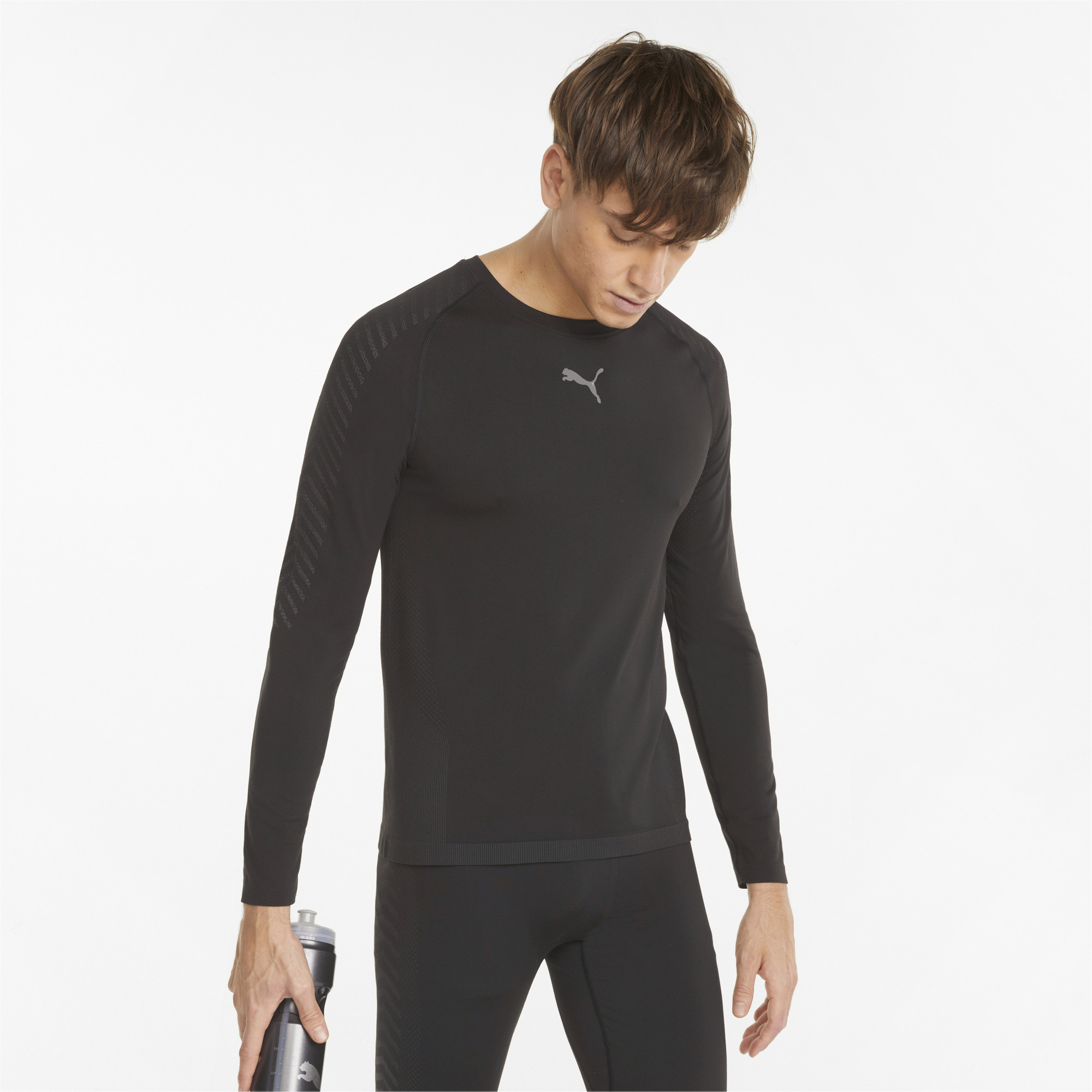 

Лонгслив мужской PUMA 52155701 черный L, 52155701