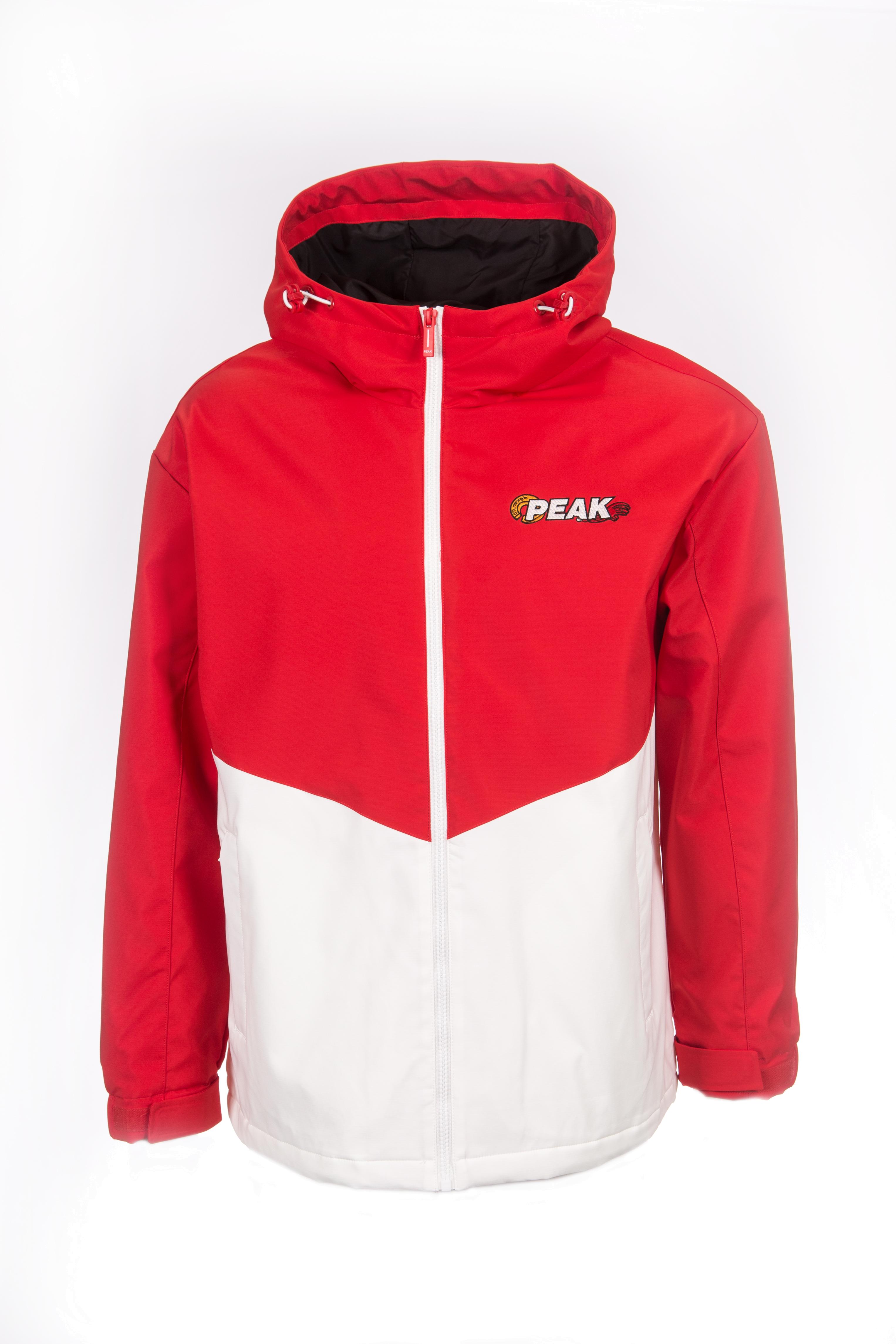 Ветровка мужская Polar Fleece Windbreaker красная L PEAK. Цвет: красный