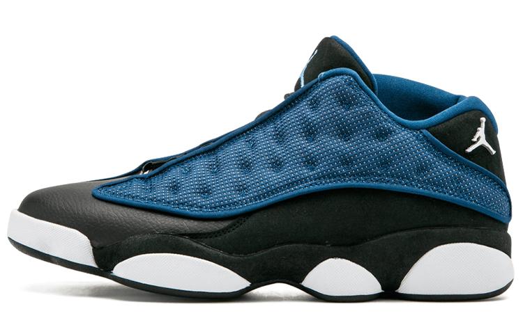 

Кроссовки унисекс Jordan Air Jordan 13 Retro Low Brave Blue 2017 синие 41 EU, Синий, Air Jordan 13 Retro Low Brave Blue 2017