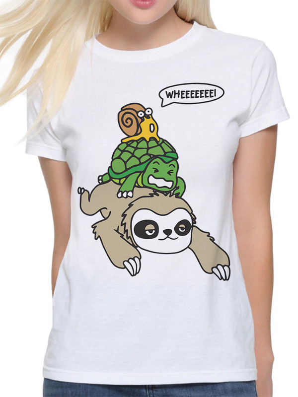 

Футболка женская Dream Shirts Медленные и Ленивые белая M, Белый, "Медленные и Ленивые"