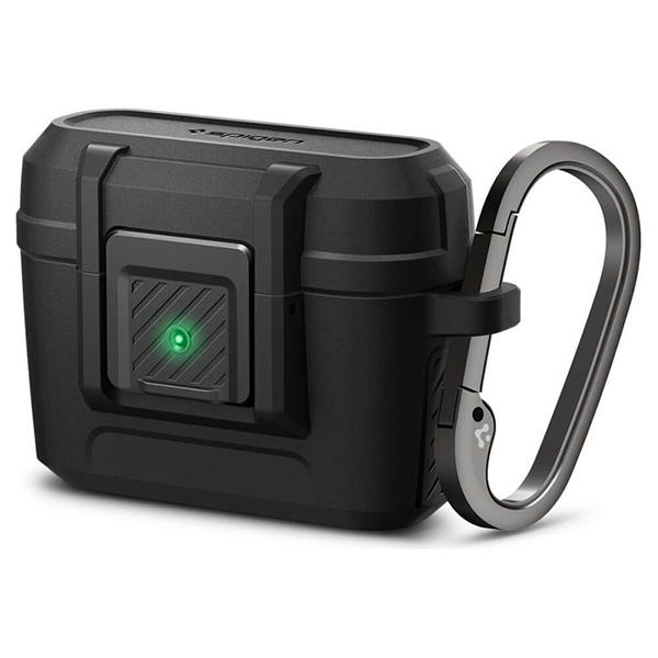 

Чехол Spigen Lock Fit для Apple AirPods Pro, (ACS04755) черный, Lock Fit