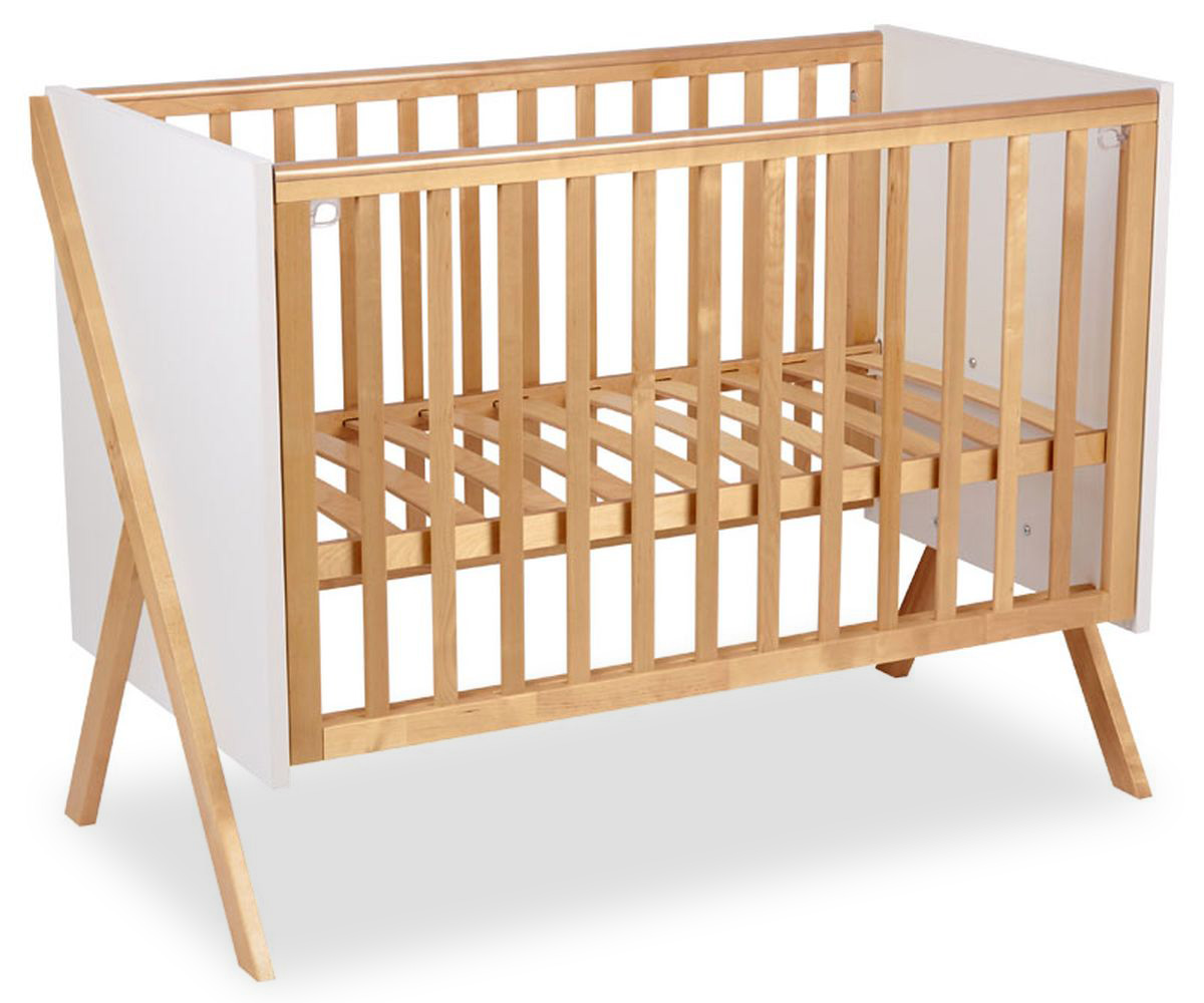 

Кроватка детская Polini kids Porto 1300, Белый;бежевый, Porto 1300