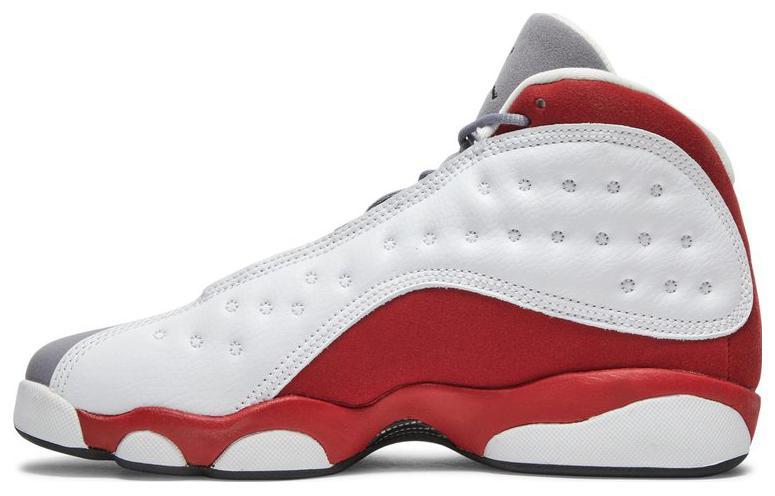 

Кроссовки унисекс Jordan Air Jordan 13 Retro Grey Toe белые 35.5 EU, Белый, Air Jordan 13 Retro Grey Toe