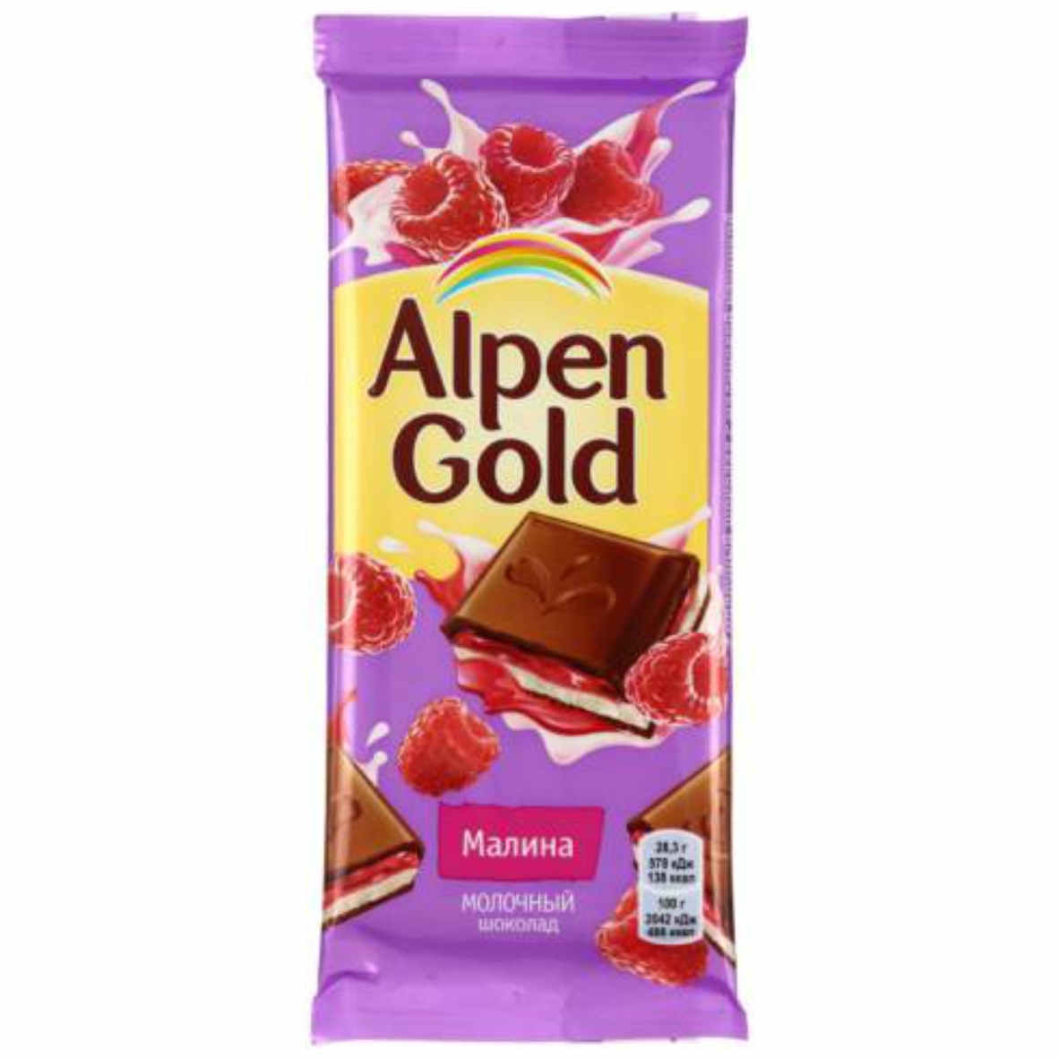 Шоколад Alpen Gold клубника йогурт, 85г