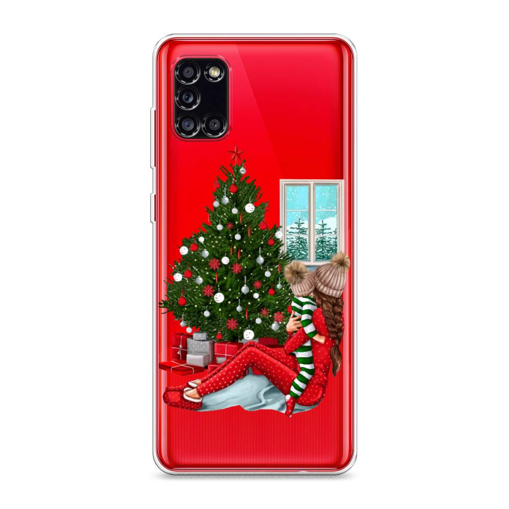 

Чехол на Samsung Galaxy A31 "Новый год с мамой", Красный;зеленый;голубой, 2100350-6