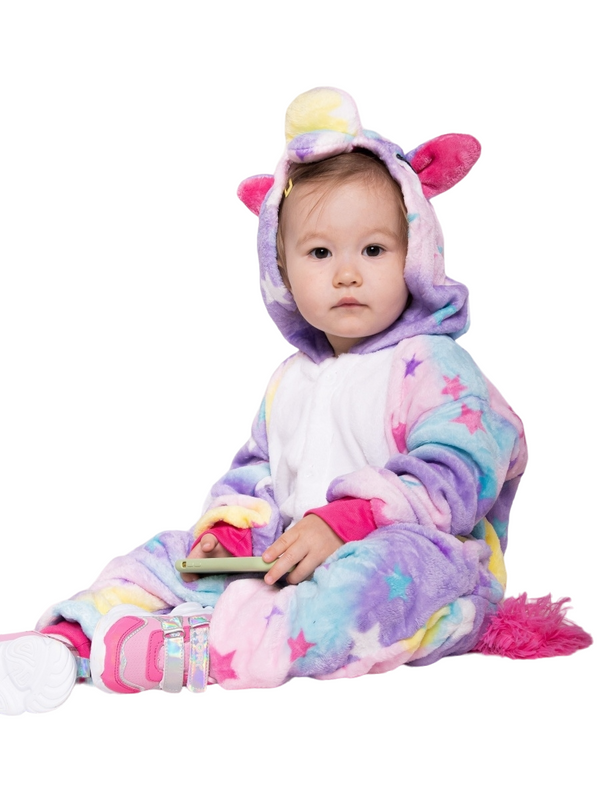 

Кигуруми RaksaKids Единорог, разноцветный, 104, Единорог