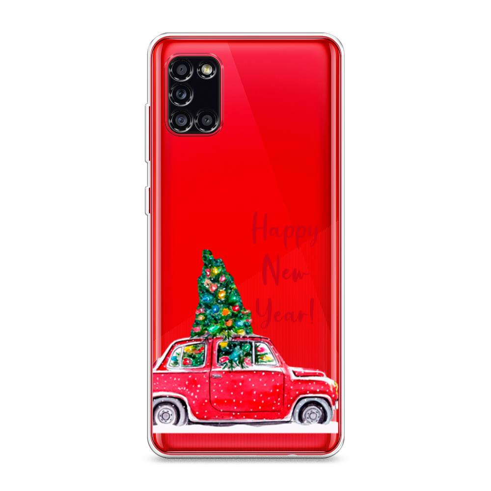 

Чехол для Samsung Galaxy A31 "Happy New Year", Красный;зеленый, 2100350-5