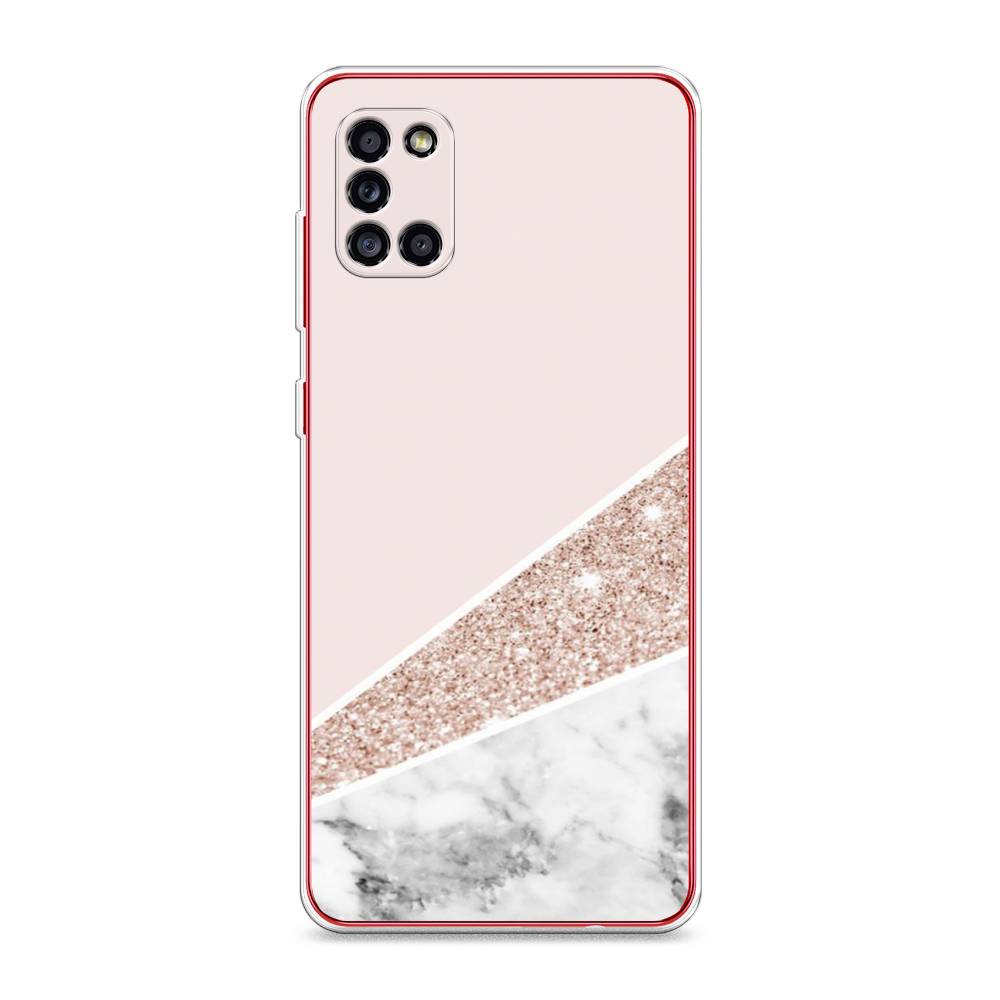 

Чехол для Samsung Galaxy A31 "Блестящий розовый мрамор", 2100350-3