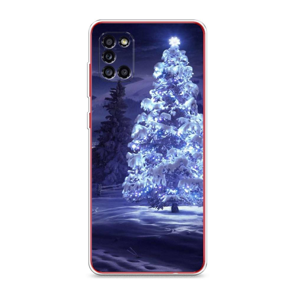 

Чехол для Samsung Galaxy A31 "Зима 4", Синий;черный;белый, 2100350-2