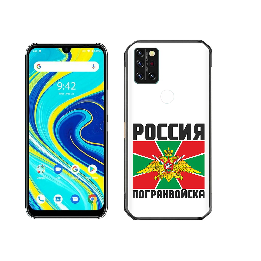 

Чехол MyPads Tocco для Umidigi A7 Pro погранвойска, Прозрачный, Tocco