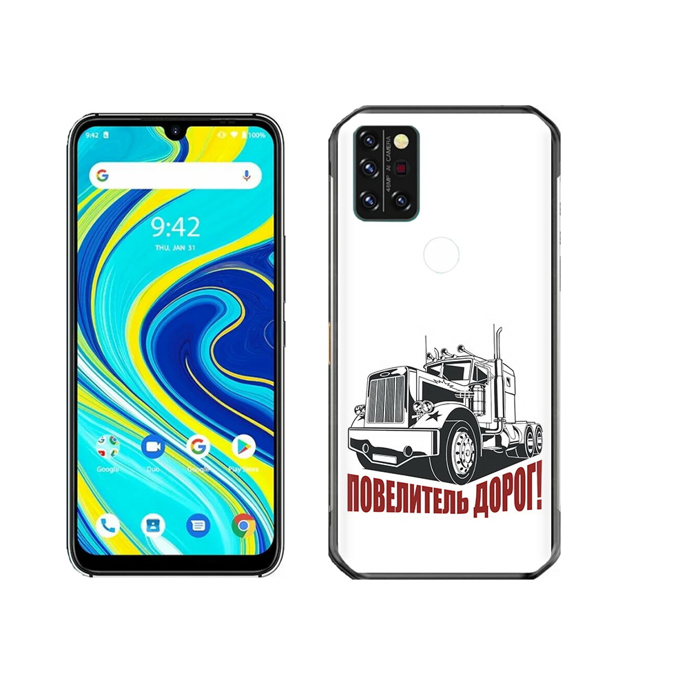 

Чехол MyPads Tocco для Umidigi A7 Pro повелитель дорог, Прозрачный, Tocco