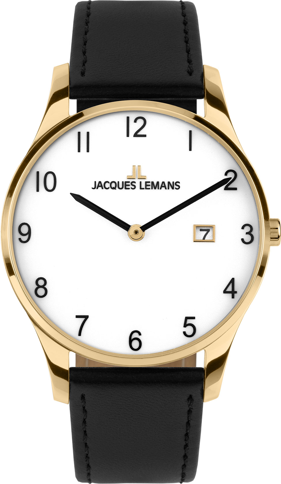 фото Наручные часы мужские jacques lemans 1-2122h черные