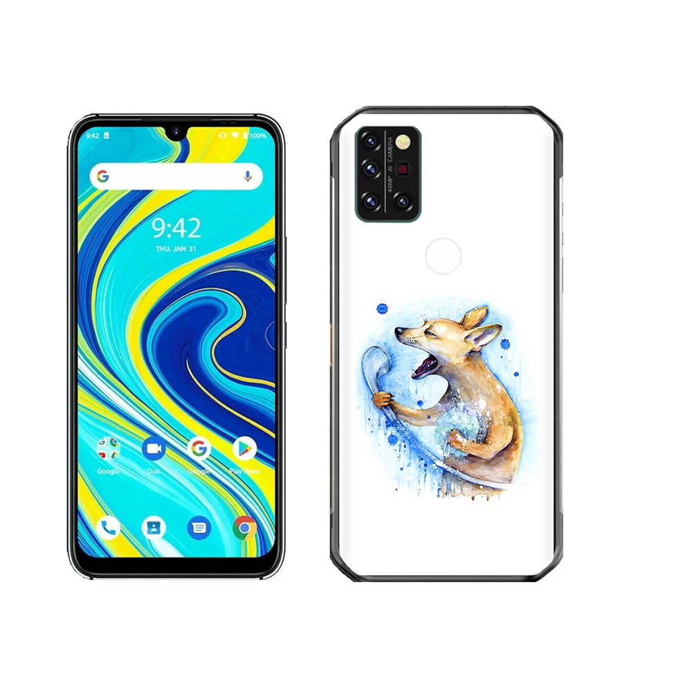 

Чехол MyPads Tocco для Umidigi A7 Pro пение в душе, Прозрачный, Tocco