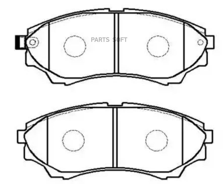 

Колодки Тормозные Дисковые Ford: Ranger HSB HP9190