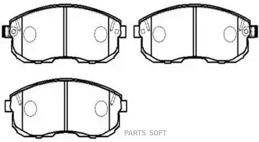 

Колодки Тормозные Дисковые Nissan: Maxima Hj30 88.8-, Altima U13u, L30 92.6- Infiniti: G20