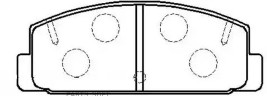 

Тормозные Колодки Hsb Hp8275