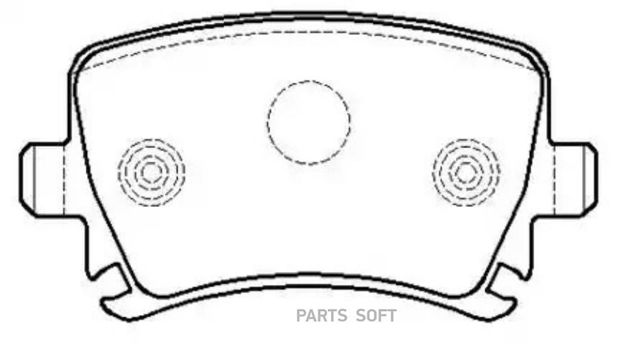 

Колодки Тормозные Дисковые Задн Vw: Golf V, Caddy, Eos, Touran Seat: Leon, Altea, Toledo