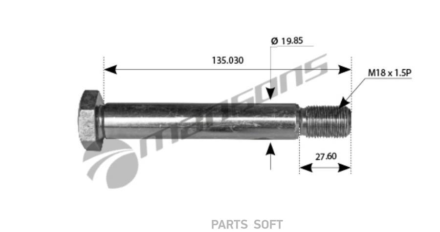 

Фитинг Болт Xf95 2Vnt 1Шт Mansons 200085