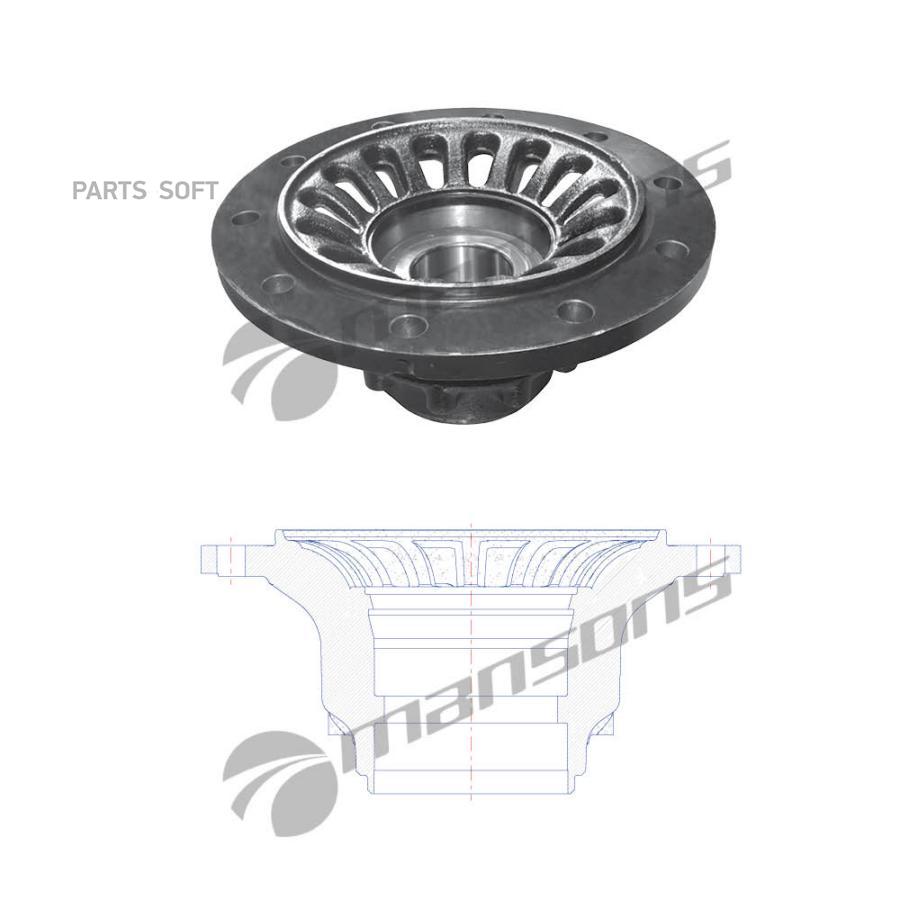 Ступица Колесная Saf Integral Skrb В Сборе 1Шт Mansons 600123