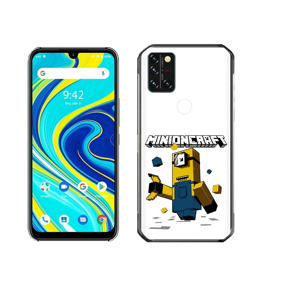 

Чехол MyPads Tocco для Umidigi A7 Pro миньон, Прозрачный, Tocco