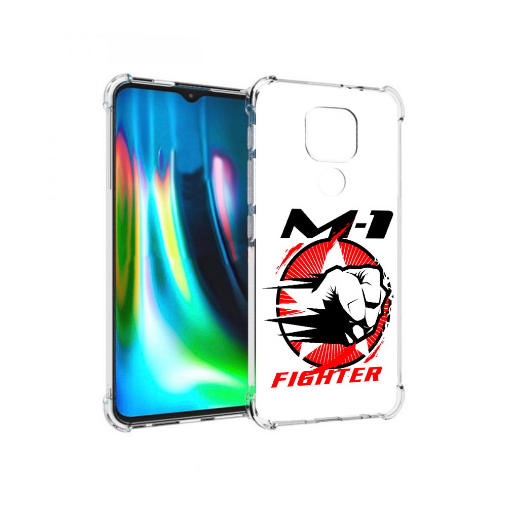 

Чехол MyPads Tocco для Motorola Moto G9 Play единоборства М-1 (PT227081.347.342), Прозрачный, Tocco