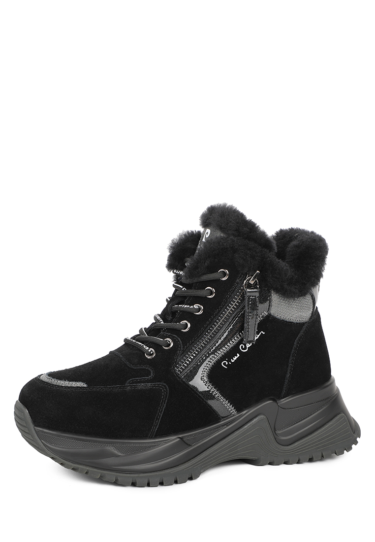 

Кроссовки женские Pierre Cardin 218786 черные 40 RU, Черный, 218786