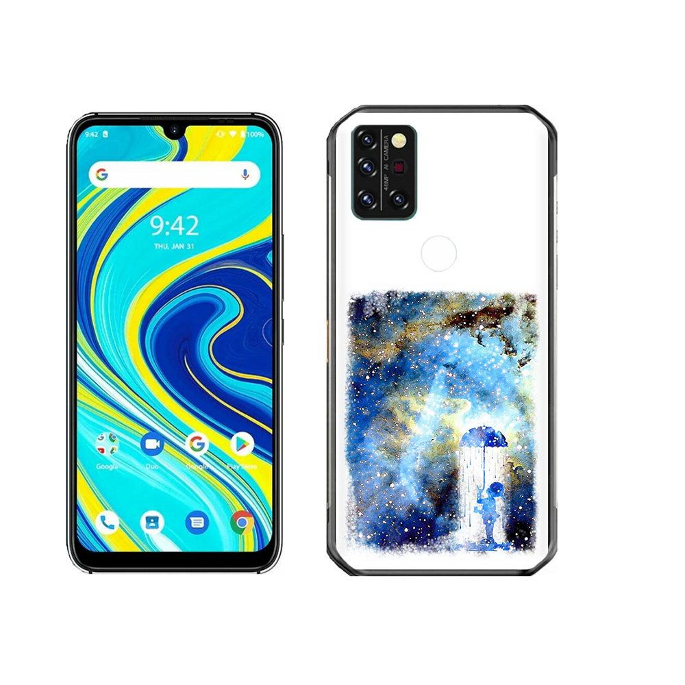 

Чехол MyPads Tocco для Umidigi A7 Pro мальчик в небе, Прозрачный, Tocco