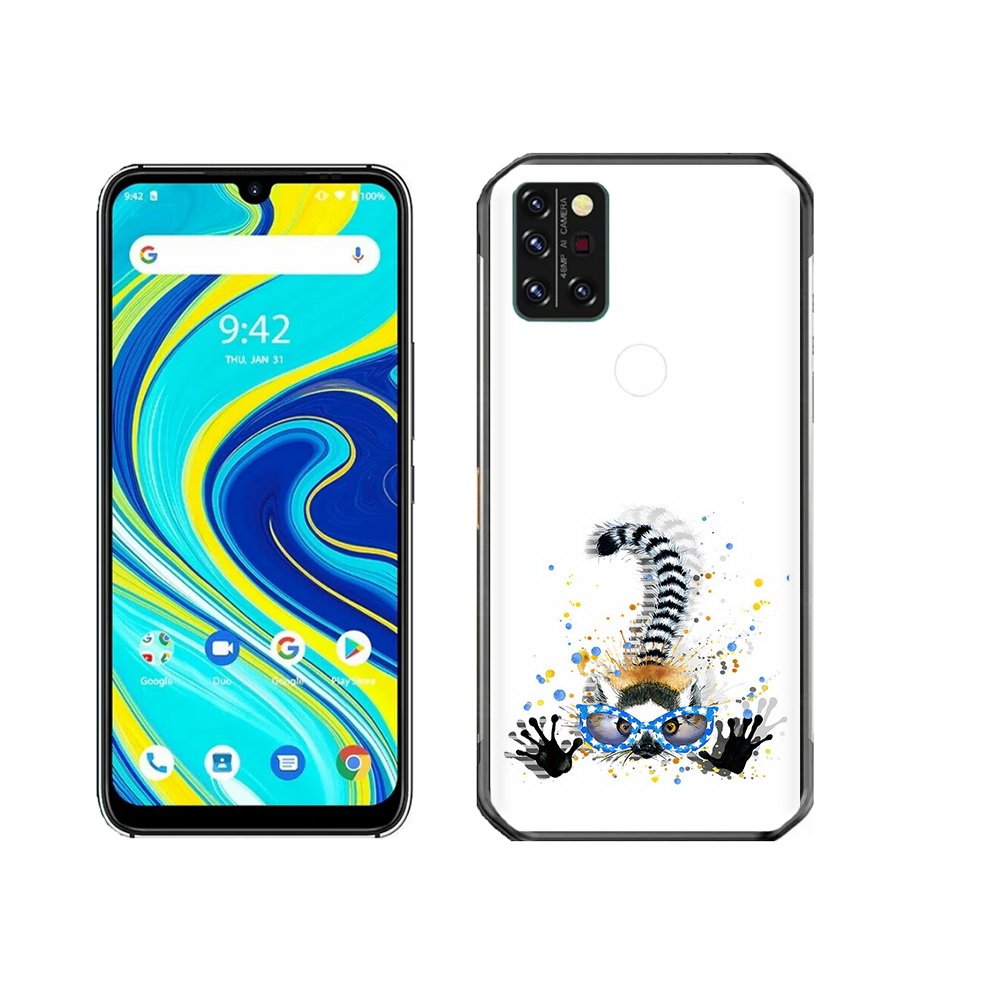 

Чехол MyPads Tocco для Umidigi A7 Pro лямур, Прозрачный, Tocco