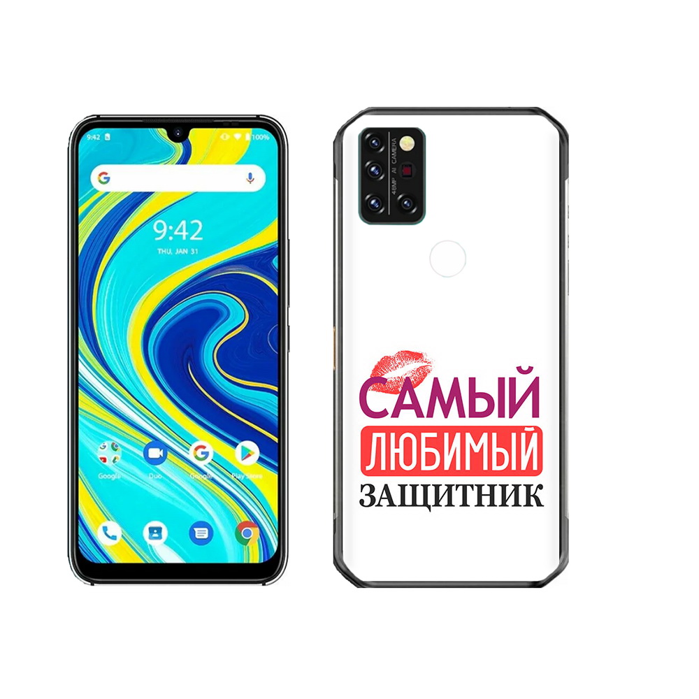 

Чехол MyPads Tocco для Umidigi A7 Pro любимый защитник, Прозрачный, Tocco