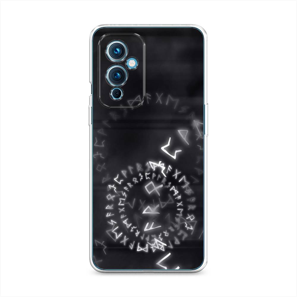 

Чехол на OnePlus 9 LE2110 "Руны", Серый;черный, 152750-3