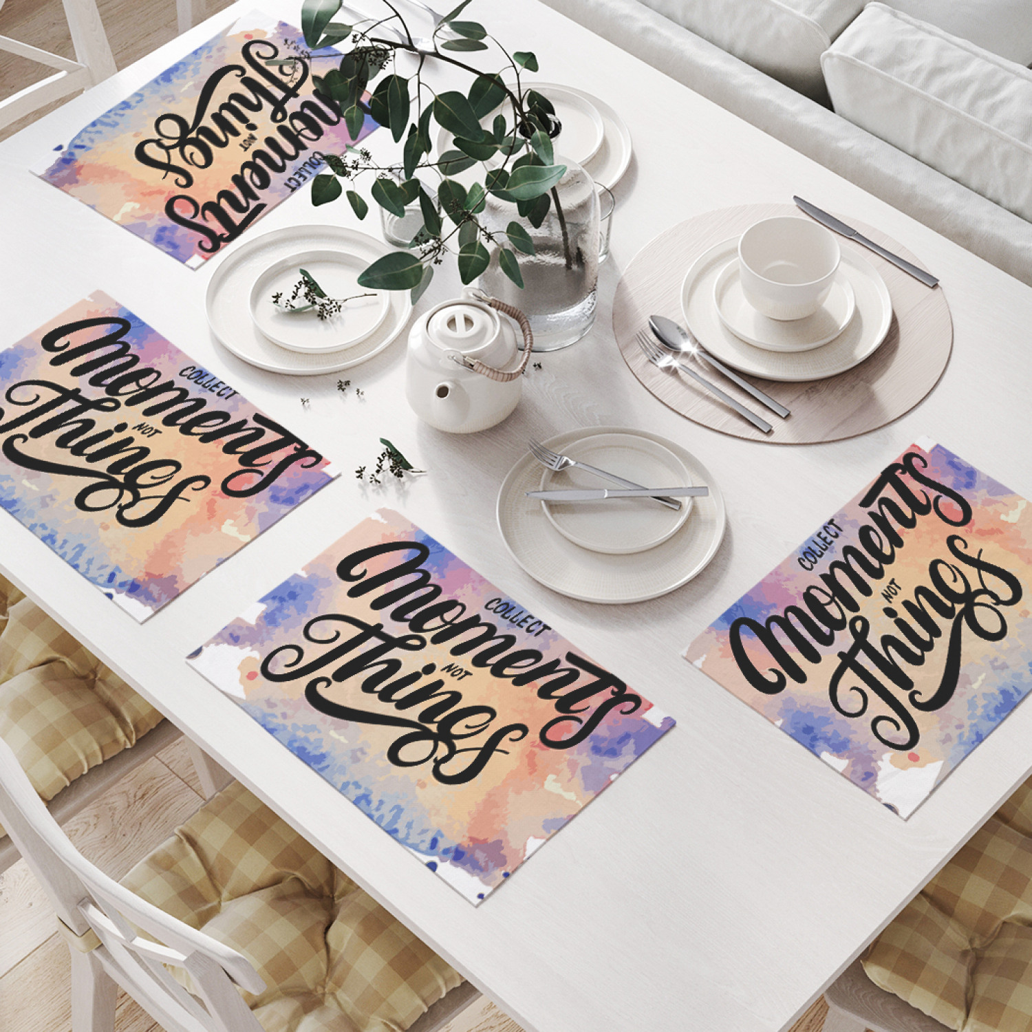 

Комплект салфеток JoyArty "Важные мгновения" (32х46 см, 4 шт.), Важные мгновения