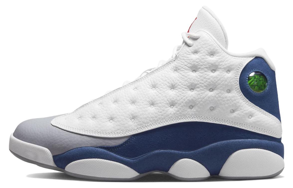 

Кроссовки унисекс Jordan Air Jordan 13 retro french blue белые 47.5 EU, Белый, Air Jordan 13 retro french blue