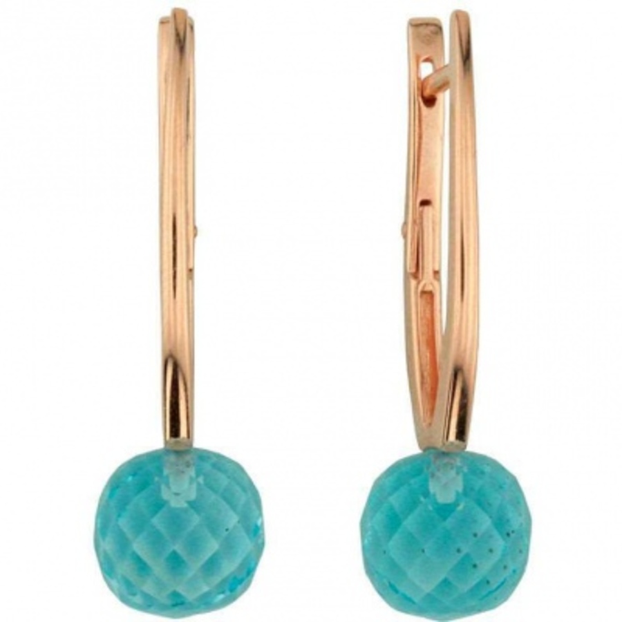 

Серьги из золота ALORIS Серьги 1052Т, топаз, Серьги 1052Т
