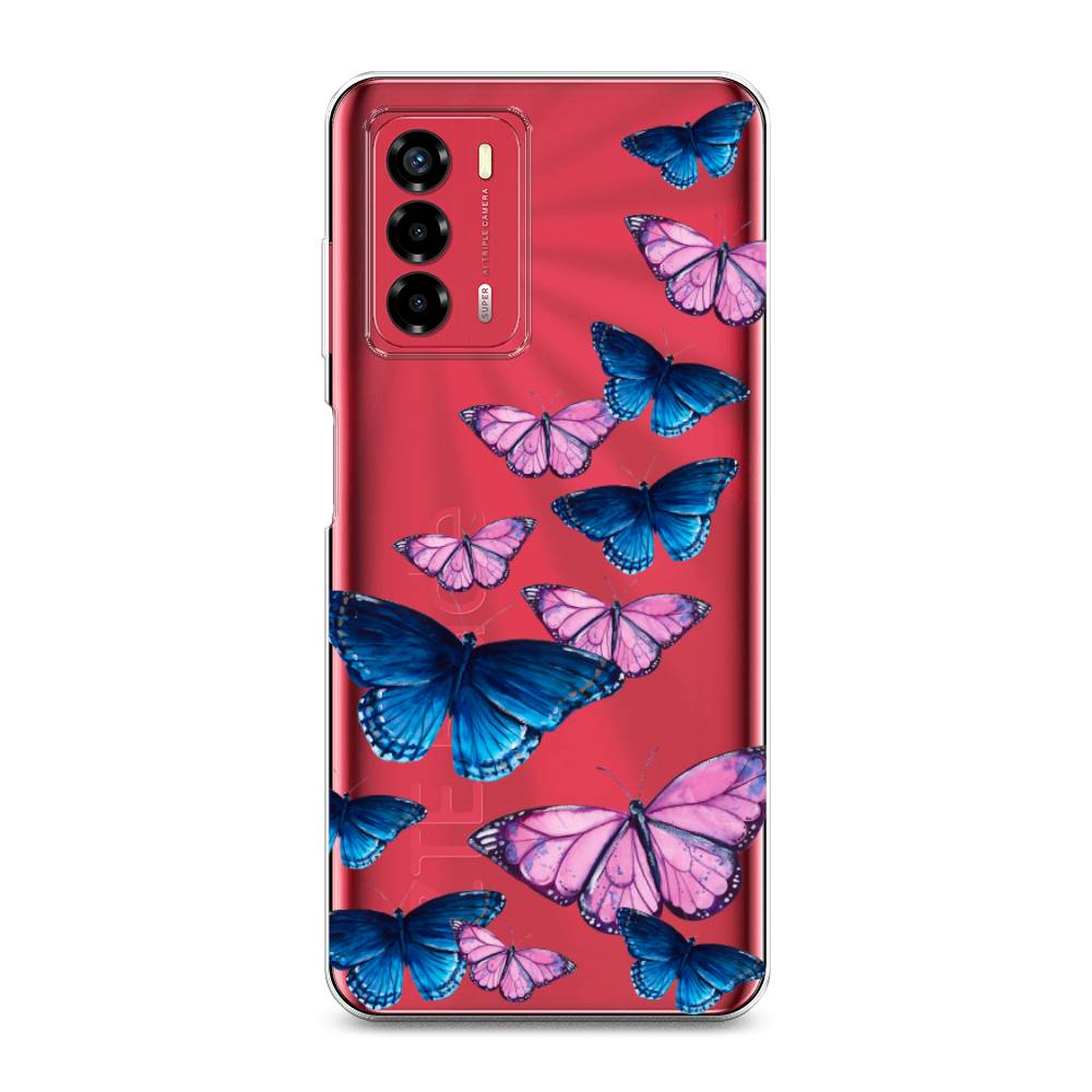 

Чехол Awog на ZTE Blade V40 Vita / ЗТЕ Блэйд V40 Vita "Полет бабочек", 135650-2
