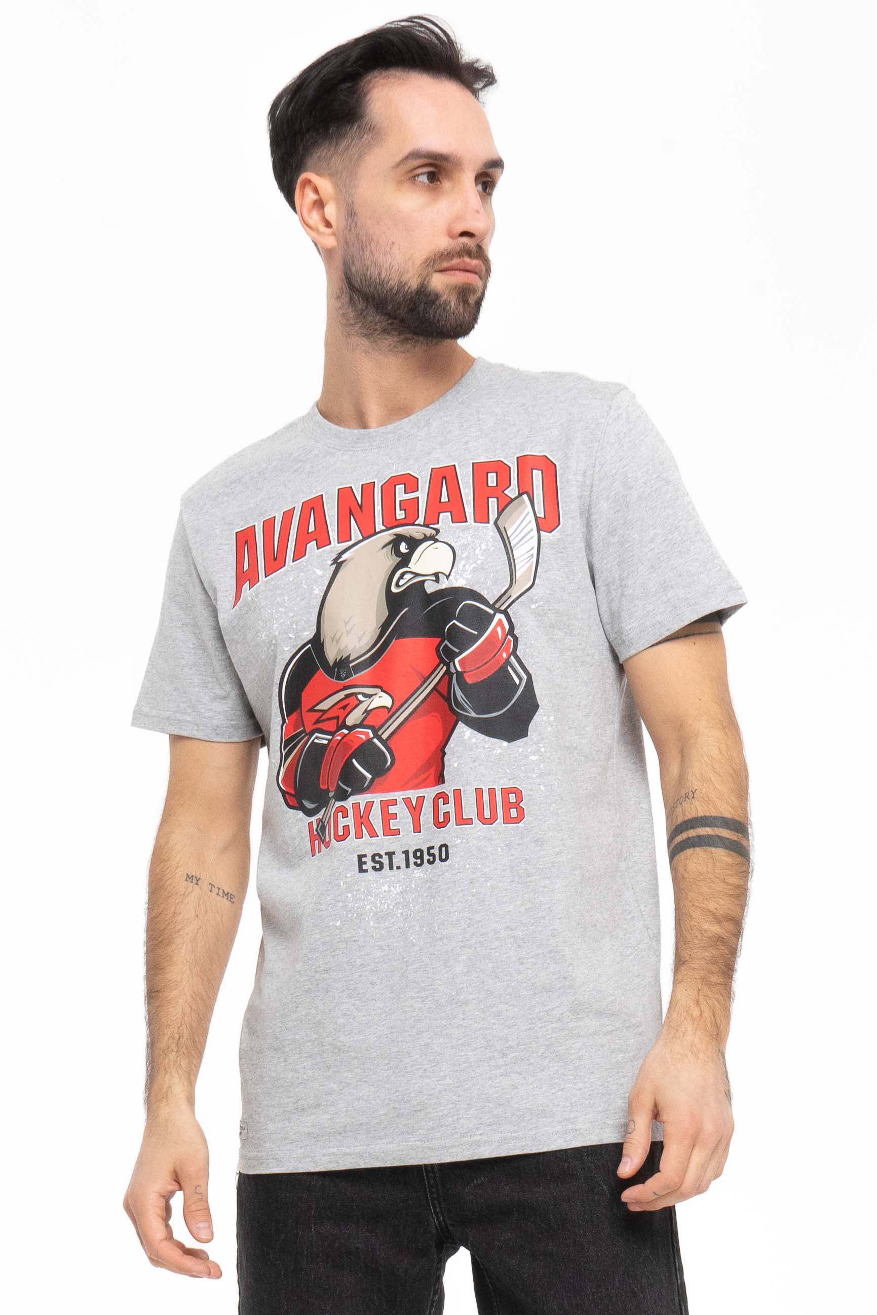 

Футболка мужская Atributika&Club Авангард 138420 серая M, Серый, Авангард 138420