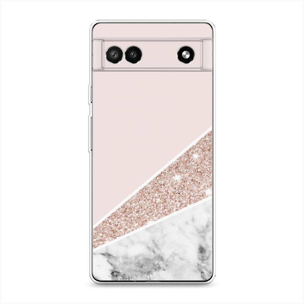 

Чехол для Google Pixel 6A "Блестящий розовый мрамор", 271150-3