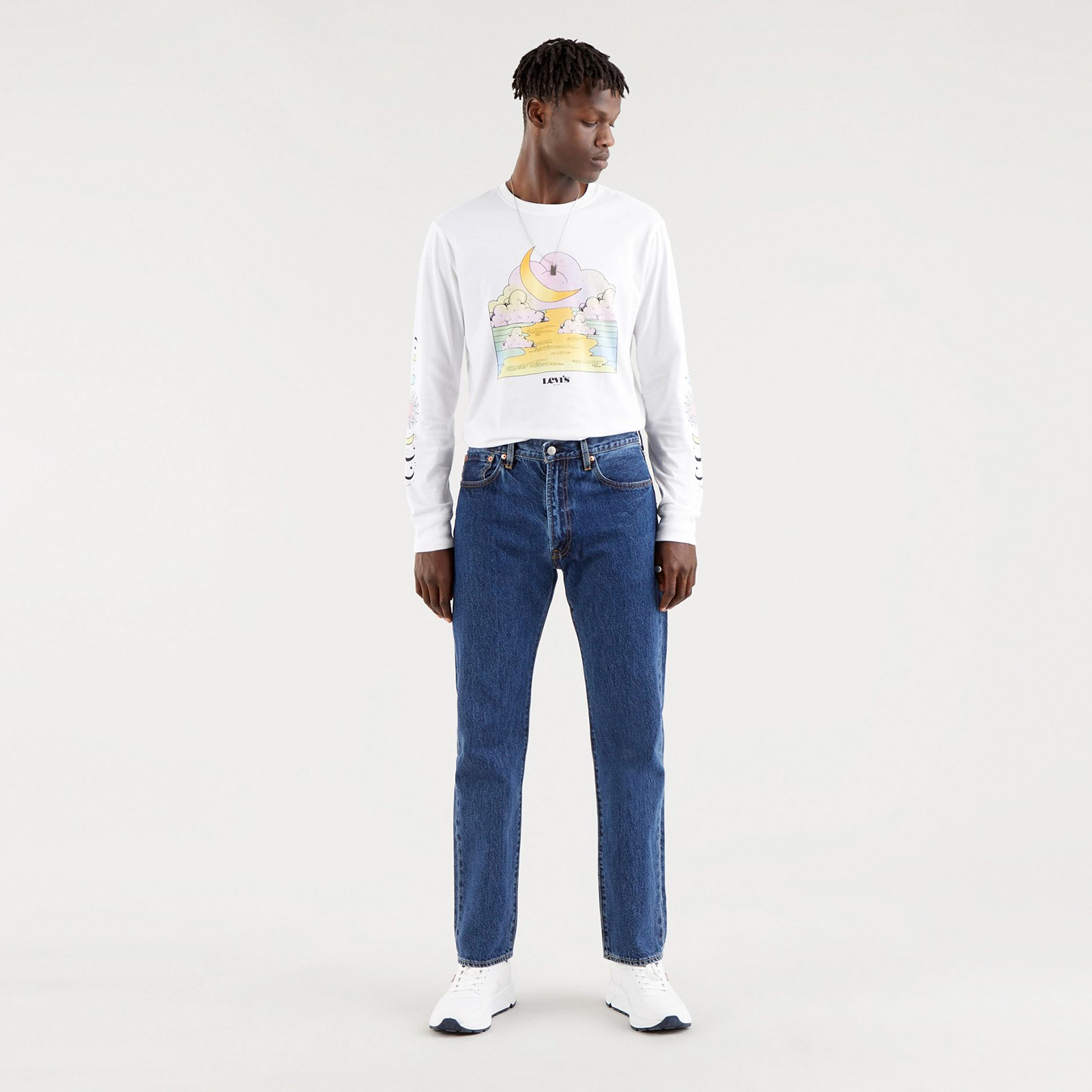фото Джинсы мужские levi's 24767-0011 синие 34/32