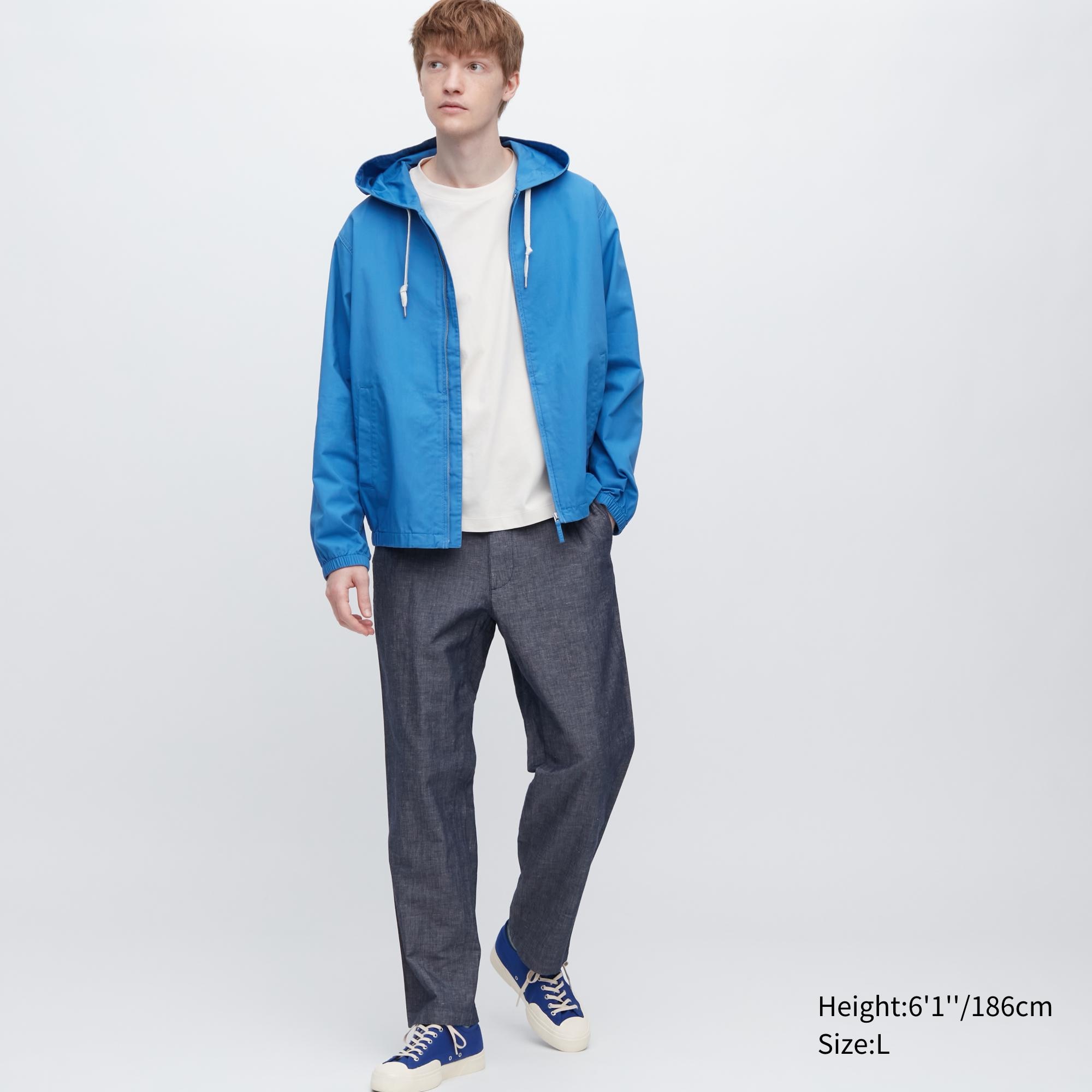 

Брюки мужские UNIQLO 455497COL68 синие L (доставка из-за рубежа), Синий, 455497COL68