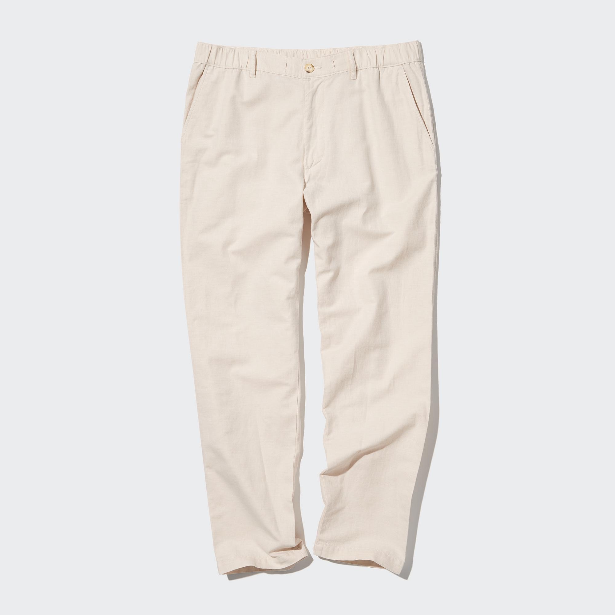 

Брюки мужские UNIQLO 455497COL30 бежевые L (доставка из-за рубежа), Бежевый, 455497COL30