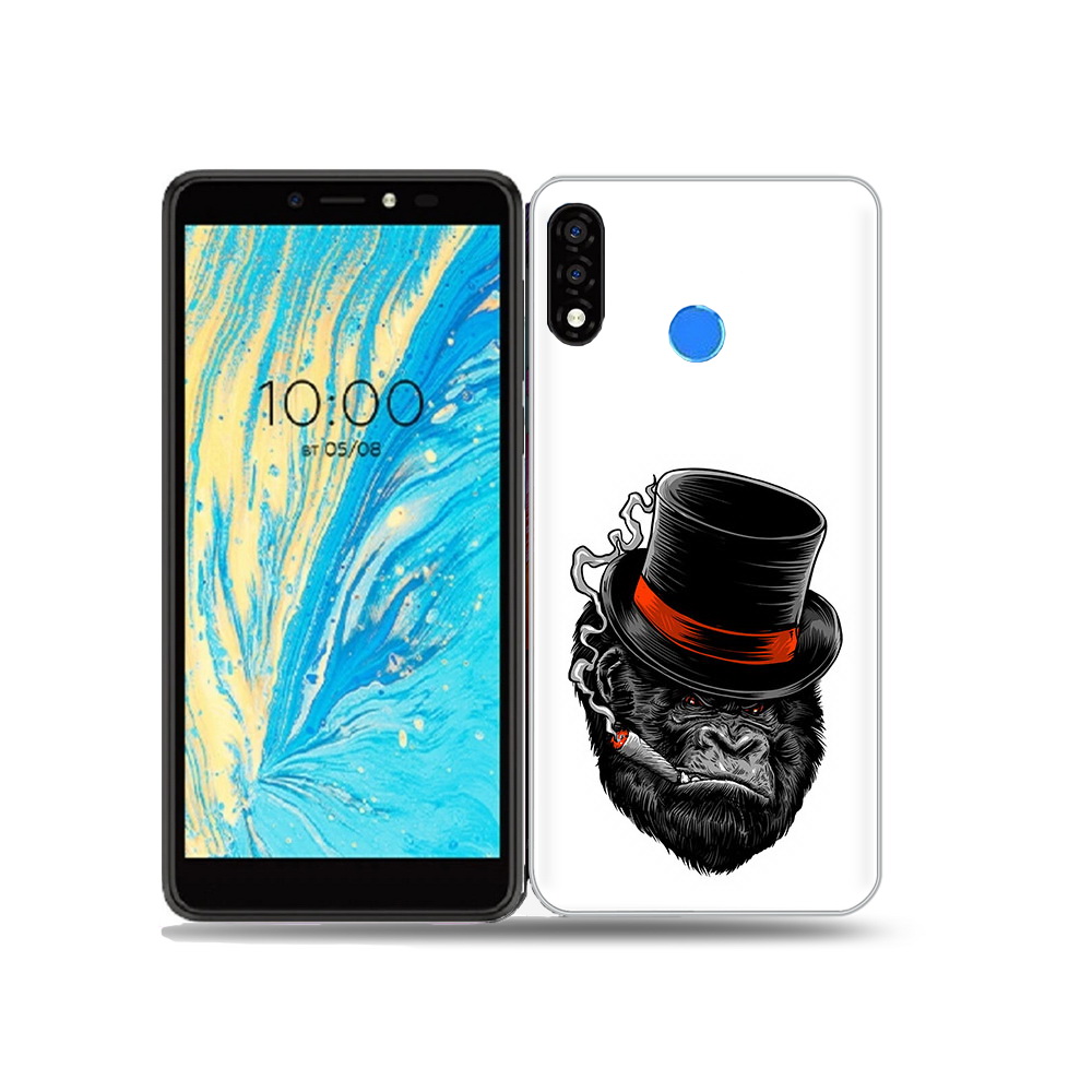 

Чехол MyPads Tocco для BQ 5740G Spring дизайнерская горилла, Прозрачный, Tocco