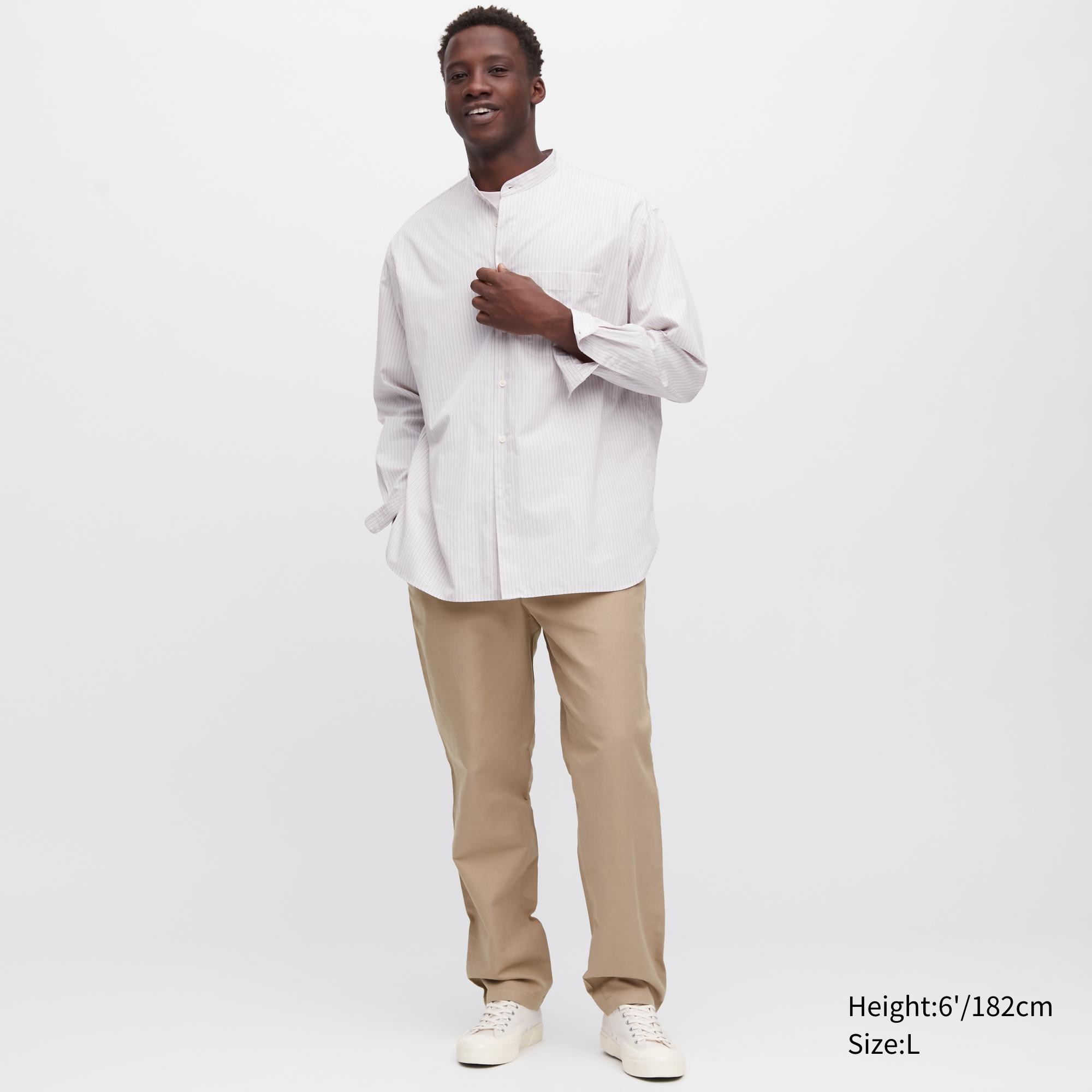 Брюки мужские UNIQLO 455497COL32 бежевые S (доставка из-за рубежа)