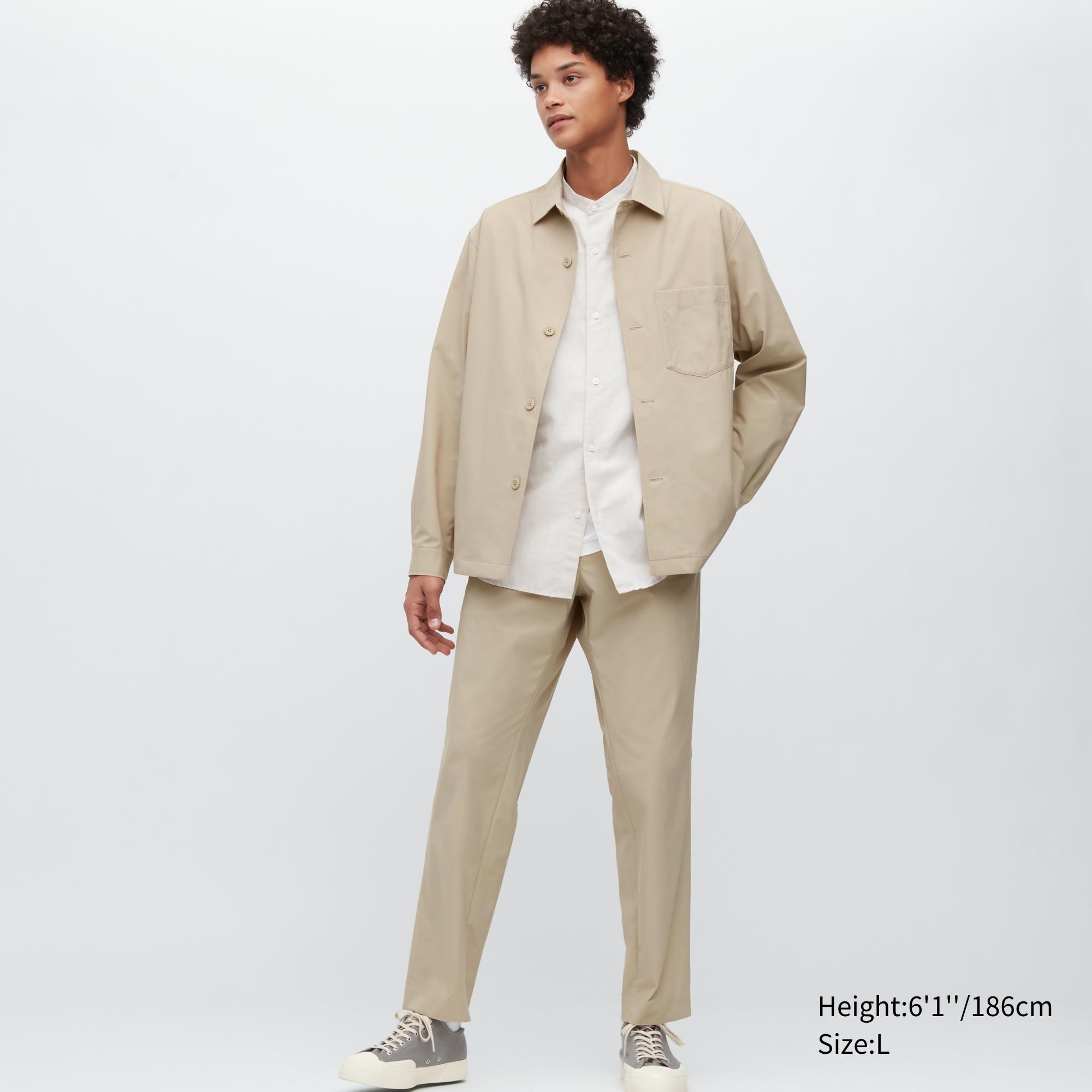 

Брюки мужские UNIQLO 455495COL31 бежевые XL (доставка из-за рубежа), Бежевый, 455495COL31