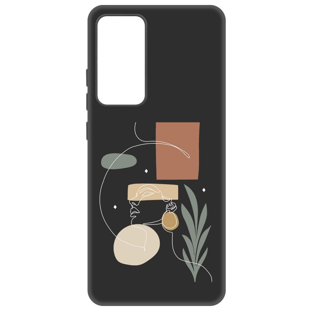 фото Чехол-накладка krutoff soft case элегантность для xiaomi 12 черный