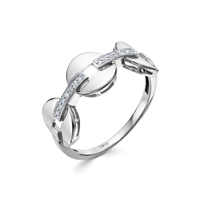 

Кольцо из золота р.  Vesna jewelry 11298-251-01-00, бриллиант, 11298-251-01-00