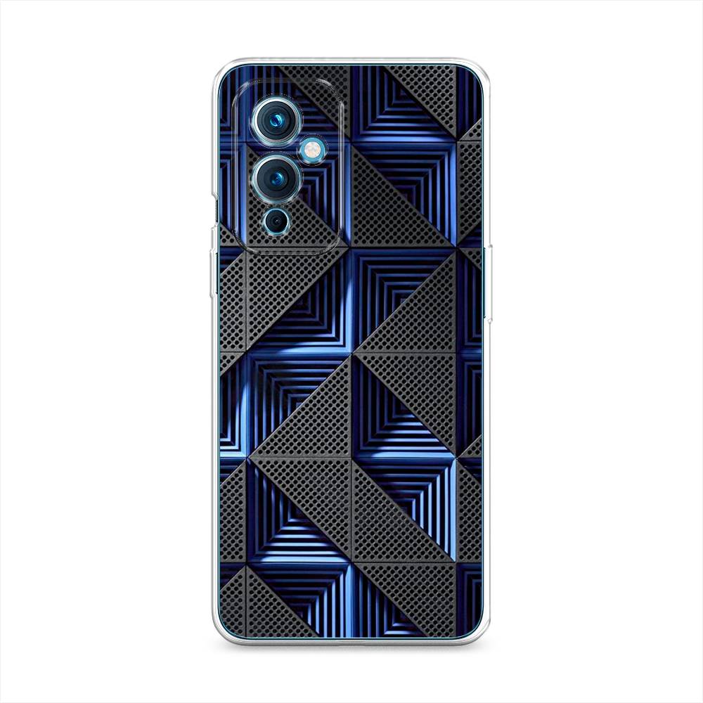 

Чехол на OnePlus 9 LE2110 "IBM", Серый;синий, 152750-3
