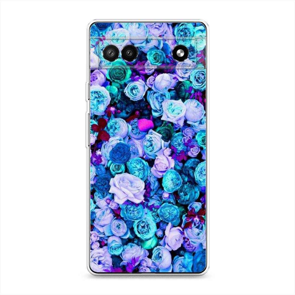 

Чехол для Google Pixel 6A "Цветочный ковер", Фиолетовый, 271150-2