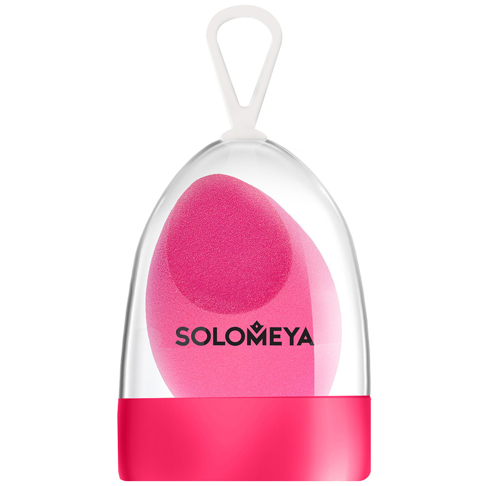 Спонж для макияжа Solomeya косметический со срезом 1 штука