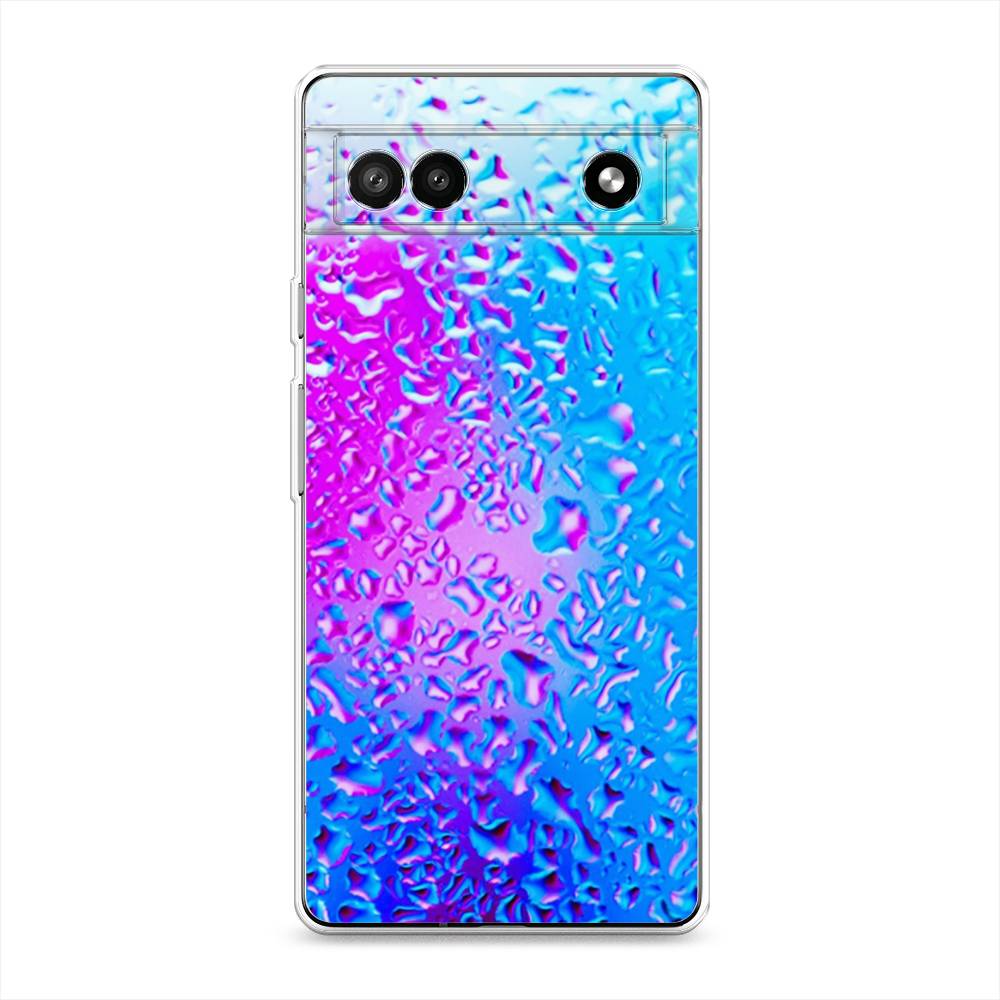 фото Чехол для google pixel 6a "капли на стекле" case place