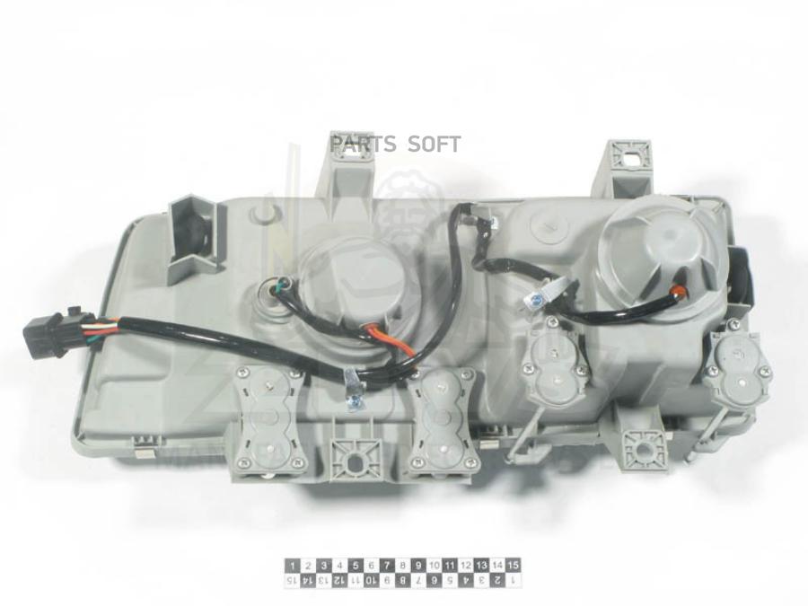 

Фара Правая 1Шт ZEVS 037201R