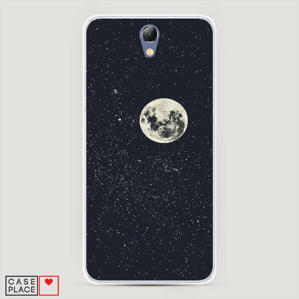 

Чехол на Lenovo Vibe S1 "Полнолуние", Красный, 111450-2